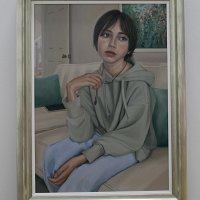 Girl with Green Sweater